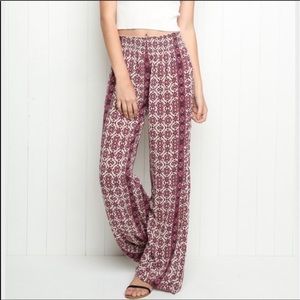 Brandy Melville Boho Flowy Pants